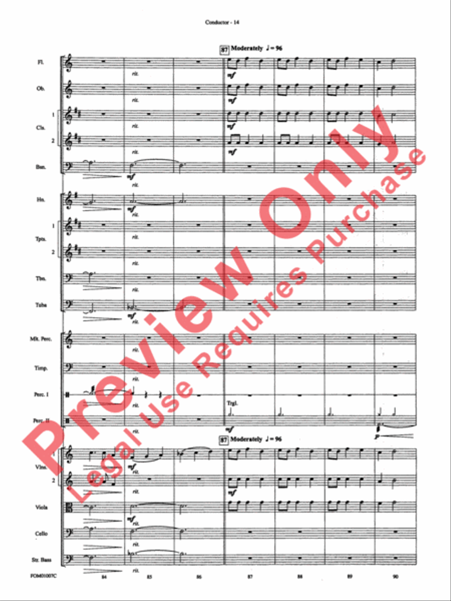 Highlights from Harry Potter Full Orchestra scores gallery preview page 17