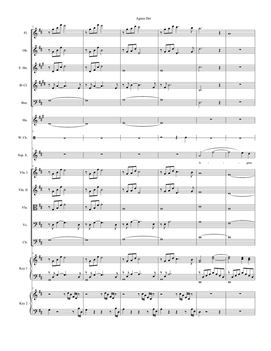Agnus Dei (from Agnus Dei (from