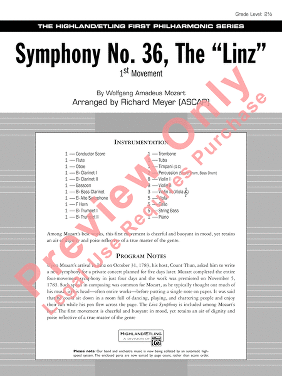Symphony No. 36, The Linz image number null