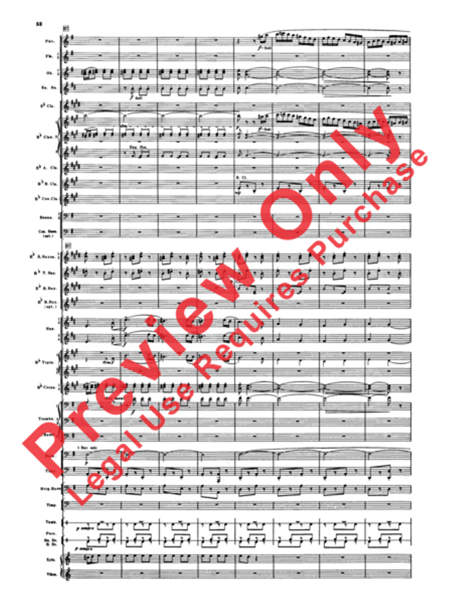 Armenian Dances, Part 1 Armenian Dances, Part 1 Concert Band scores gallery preview page 53