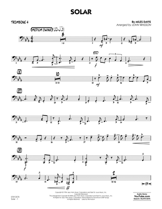 Solar (arr. John Wasson) - Trombone 4