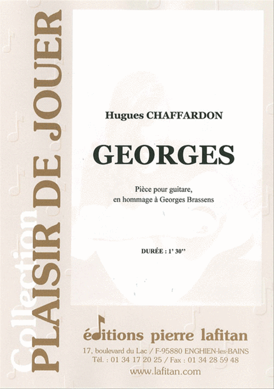 Georges Guitar scores gallery preview page 1