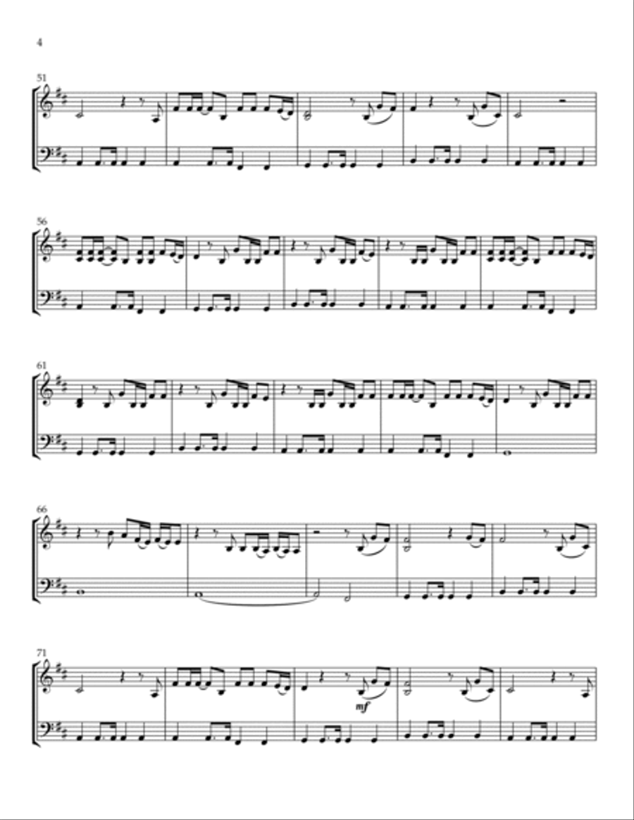Diamonds String Duet scores gallery preview page 5
