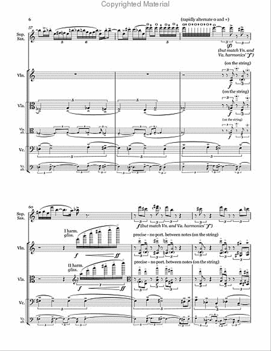 Quartet Quartet Chamber Music scores gallery preview page 9