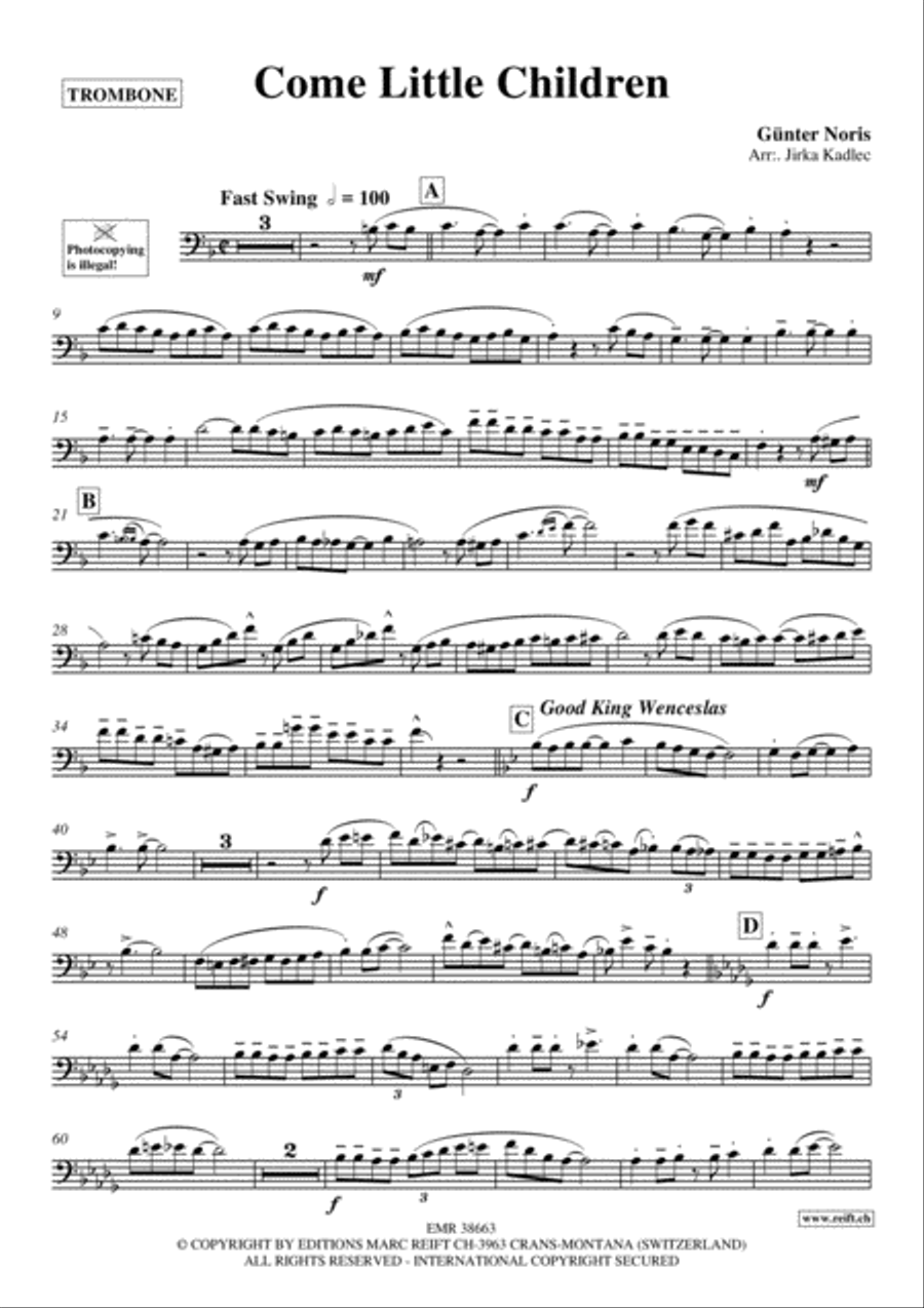 Come Little Children Piano Accompaniment scores gallery preview page 2