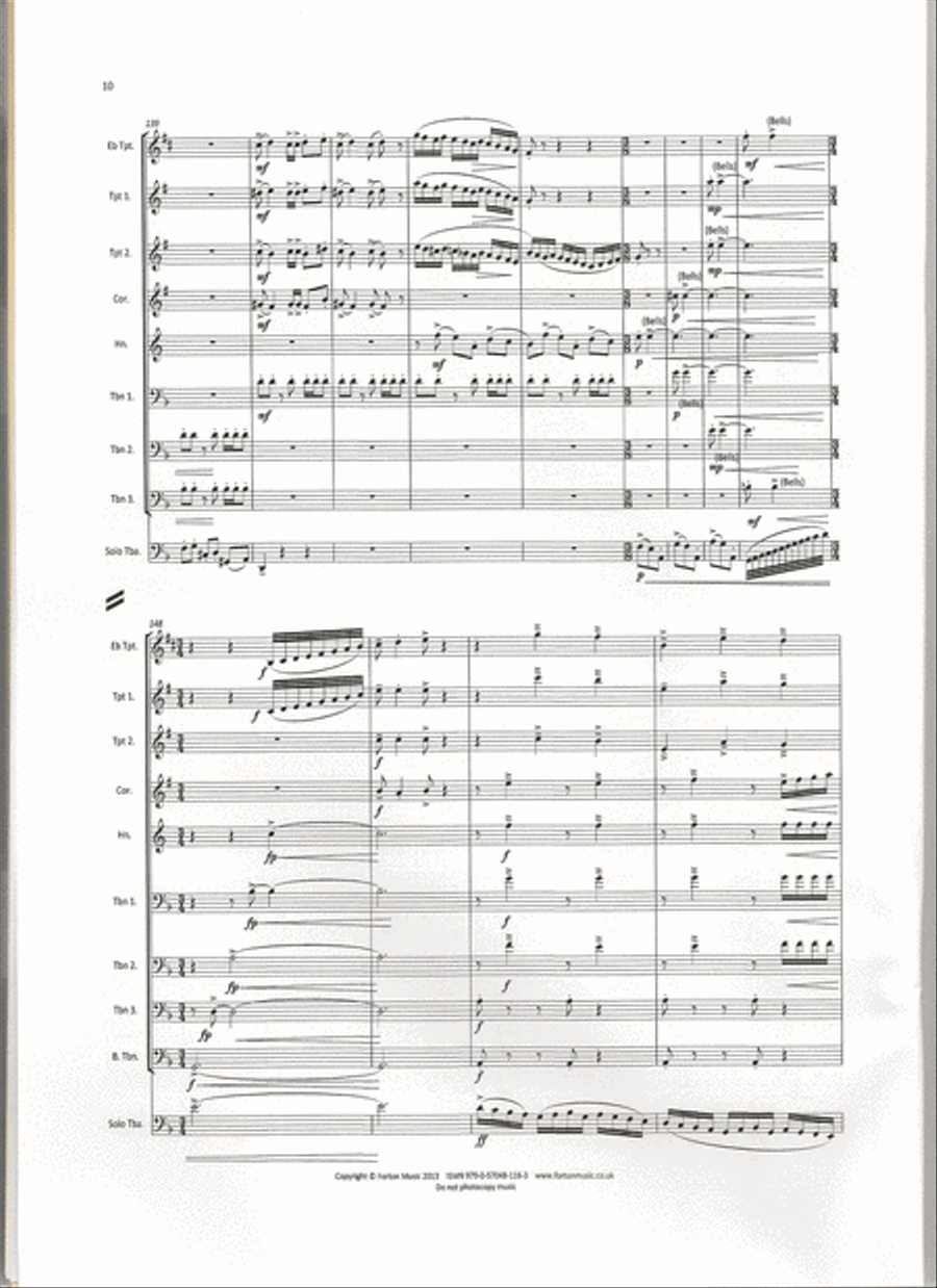 Tubilation Brass Ensemble scores gallery preview page 3