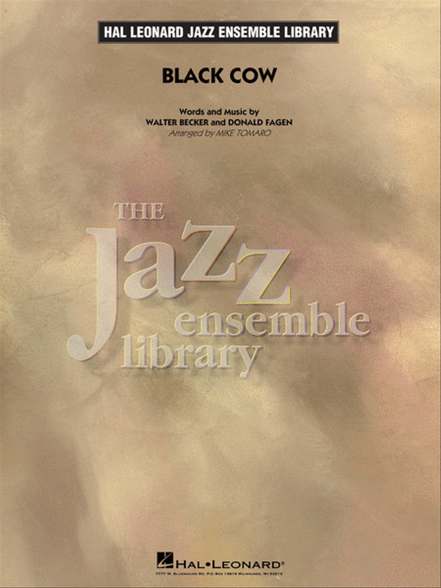 Black Cow Jazz Ensemble scores gallery preview page 1