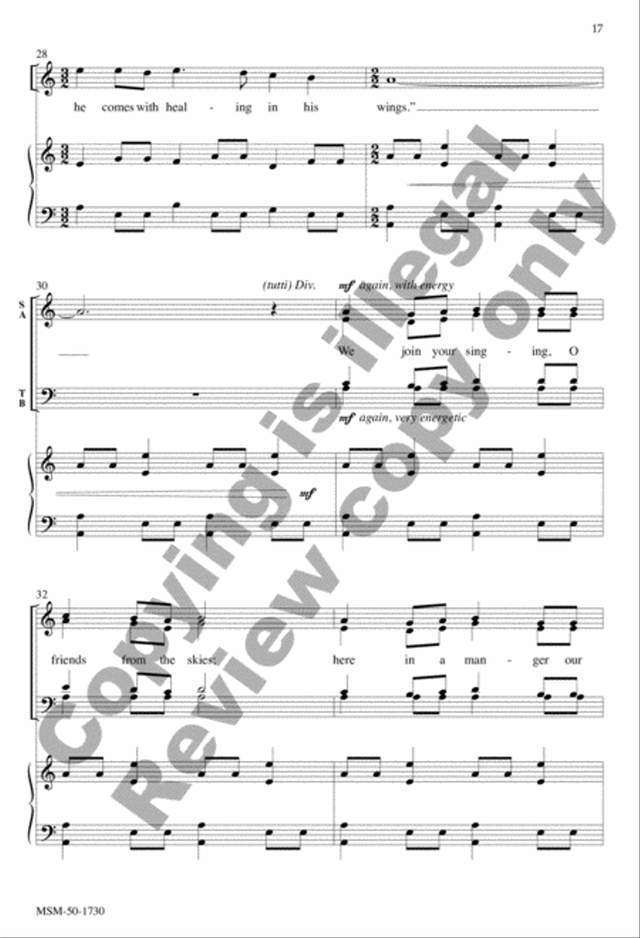 Three French Carols Three French Carols SA scores gallery preview page 15