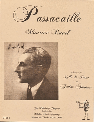 Book cover for Passacaille (Amosov)