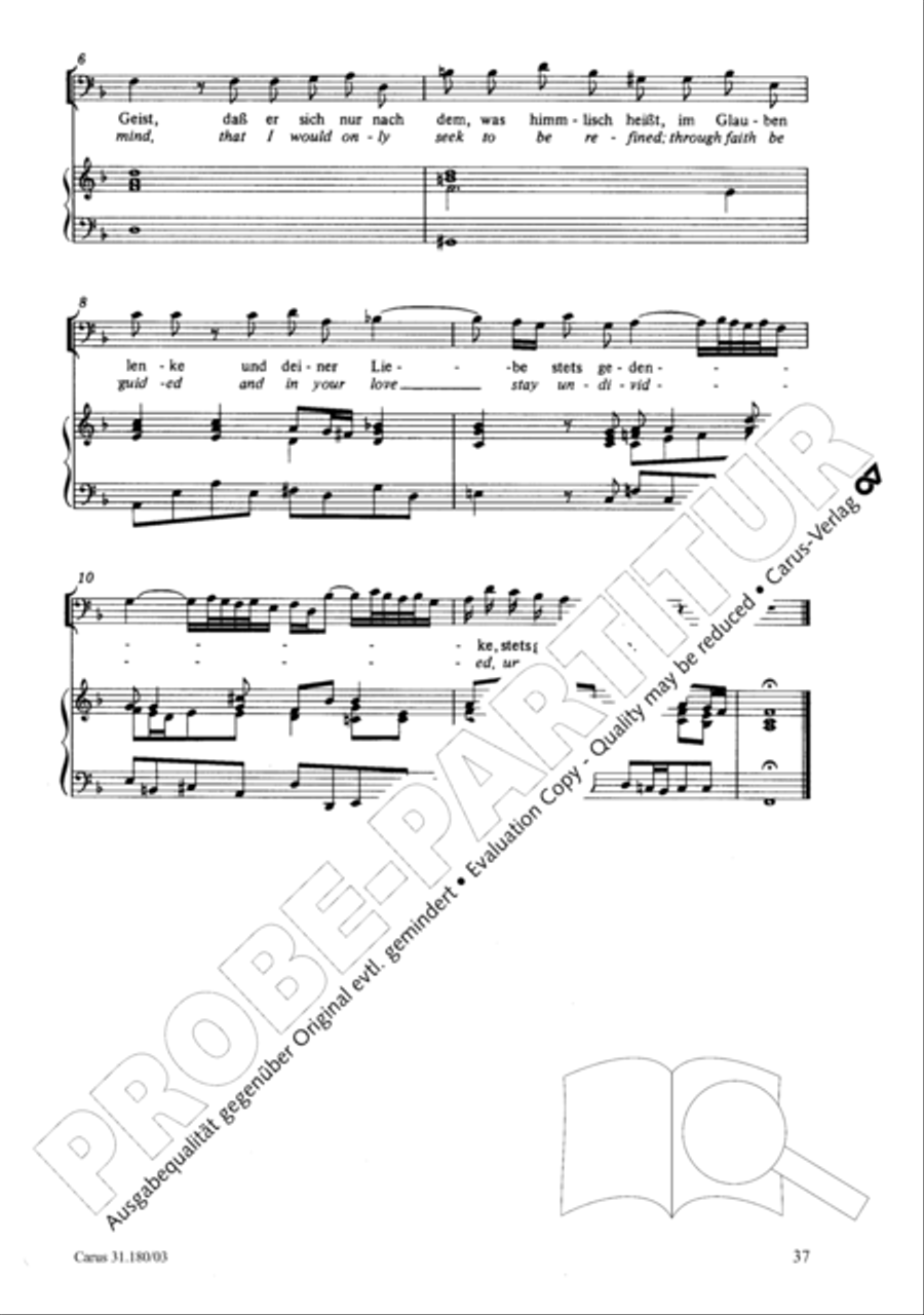 Lift, my soul, the veil of darkness 4-Part scores gallery preview page 38