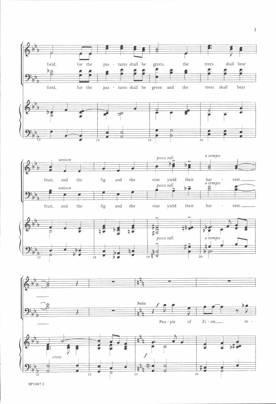 We Gather Together 4-Part scores gallery preview page 3
