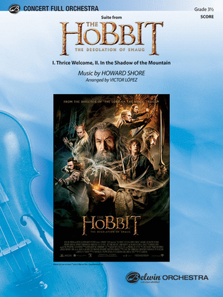 Book cover for The Hobbit: The Desolation of Smaug, Suite from