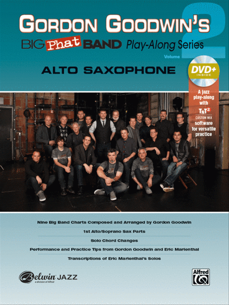 Gordon Goodwin's Big Phat Play Along, Volume 2 Alto Saxophone scores gallery preview page 1