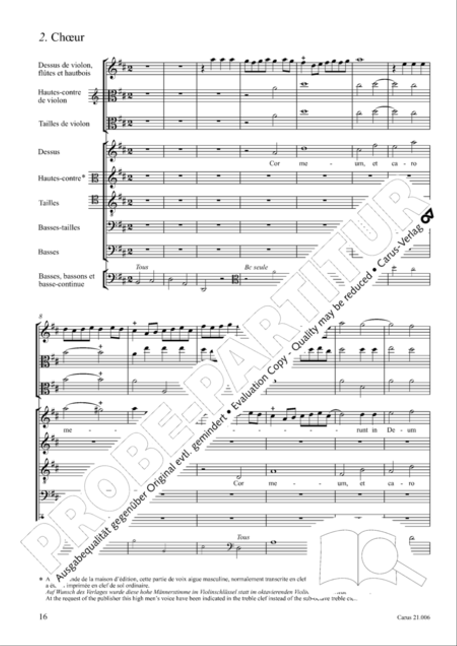 Quam dilecta tabernacula Men's Choir scores gallery preview page 17
