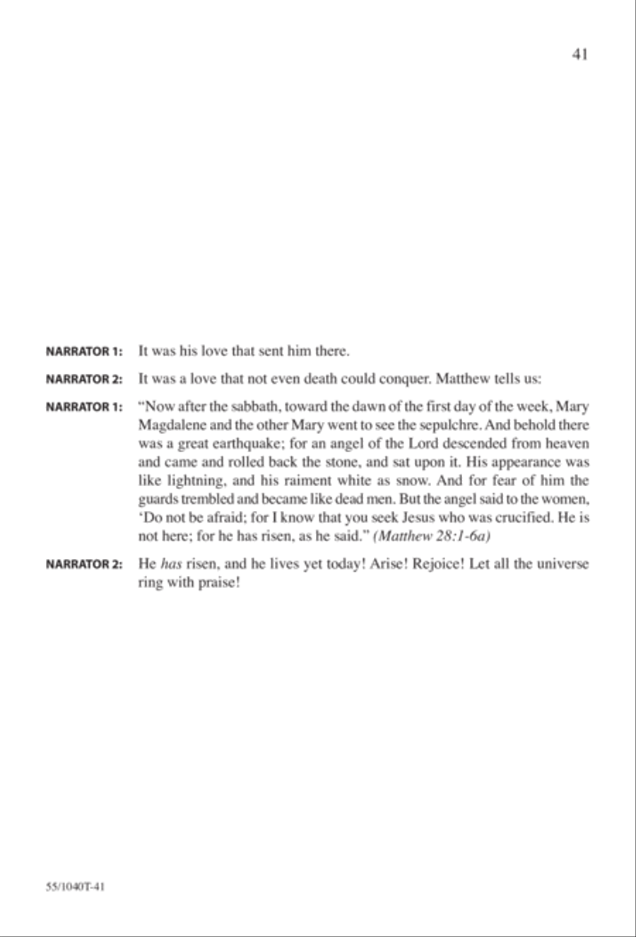 Arise, Rejoice! 3-Part scores gallery preview page 43