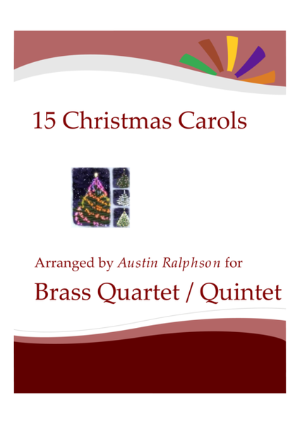 15 Christmas Carols for brass quartet or quintet image number null