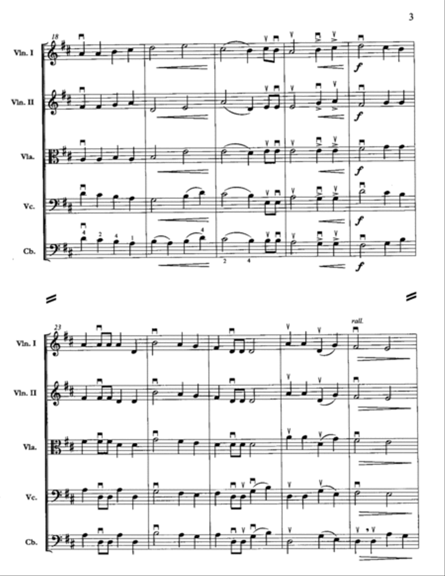 When Freedom Calls Orchestra scores gallery preview page 4