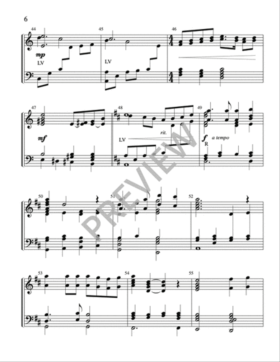 Communion Medley Communion Medley 5-Octaves scores gallery preview page 6