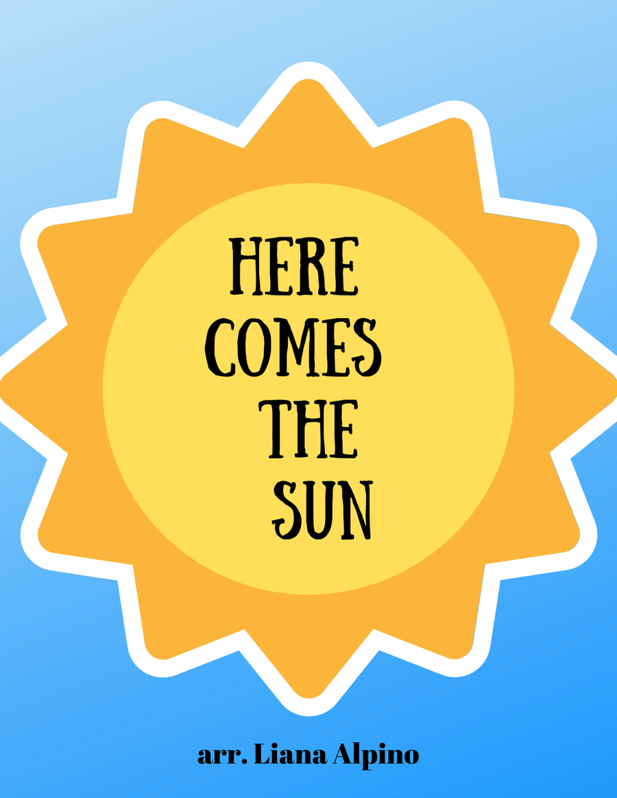Here Comes The Sun Harp scores gallery preview page 1