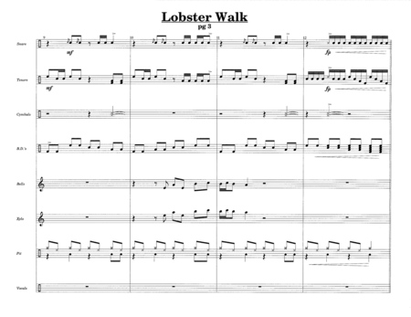 Lobster Walk w/Tutor Tracks