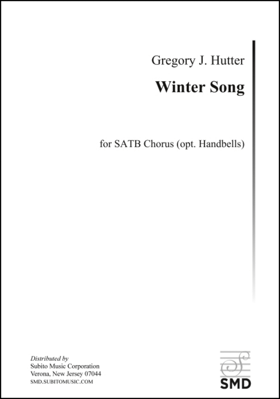 Winter Song 4-Part scores gallery preview page 1