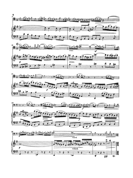 Sonata in G Major for Viola da Gamba, BWV 1027 (Transcribed For Cello and Piano)