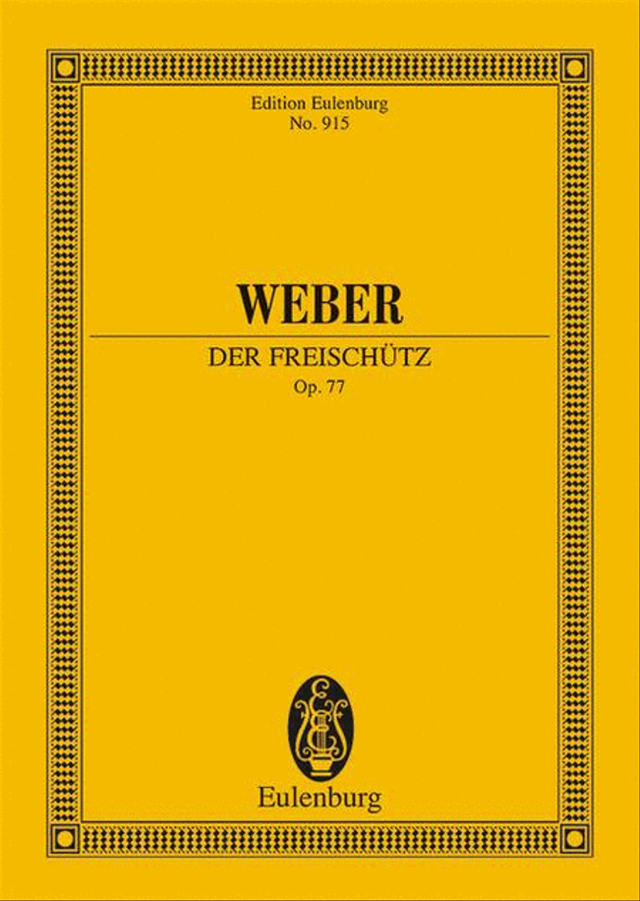 Der Freischütz Choir scores gallery preview page 1