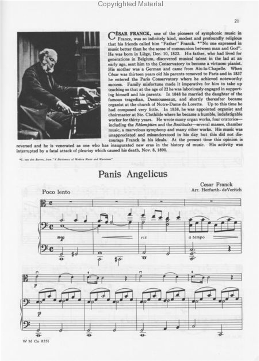 Viola & Piano-43 Famous Comps. Viola scores gallery preview page 4