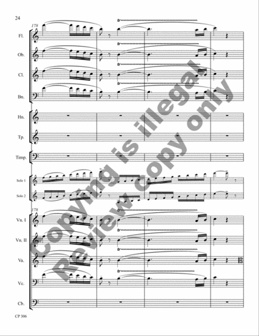 Little Suite Full Orchestra scores gallery preview page 104