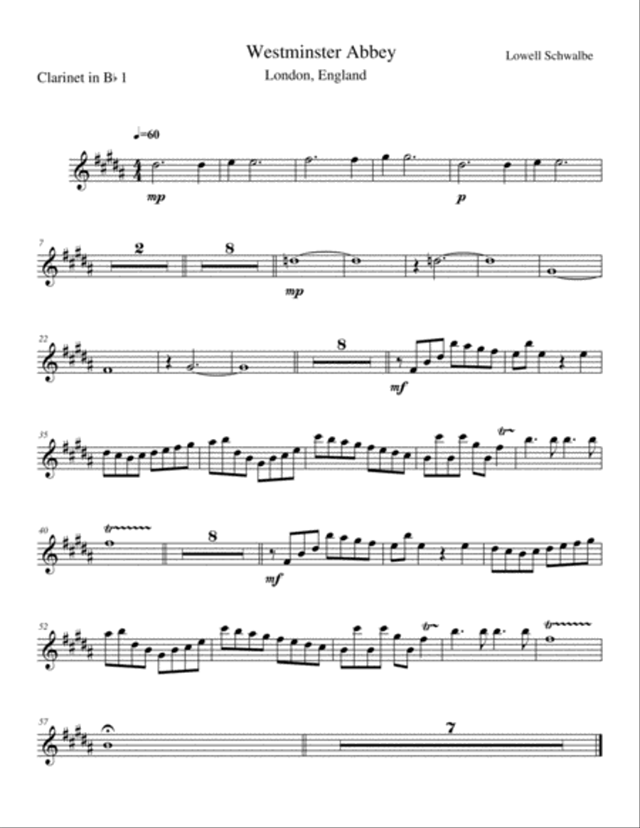 Westminster Abbey Full Orchestra scores gallery preview page 4