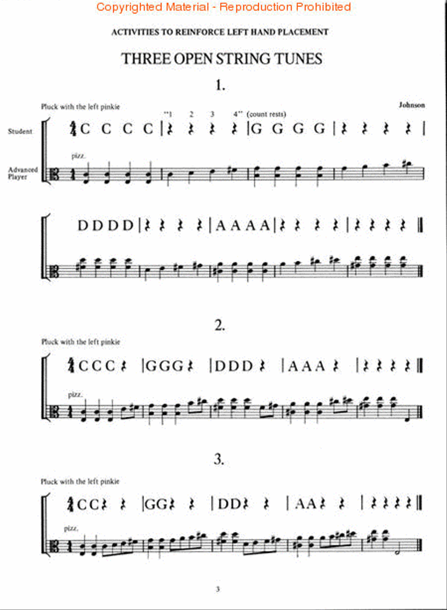 Young Strings in Action Viola Solo scores gallery preview page 2