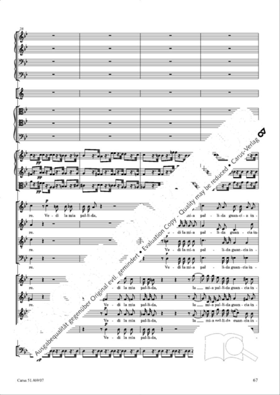 Davide penitente 4-Part scores gallery preview page 80