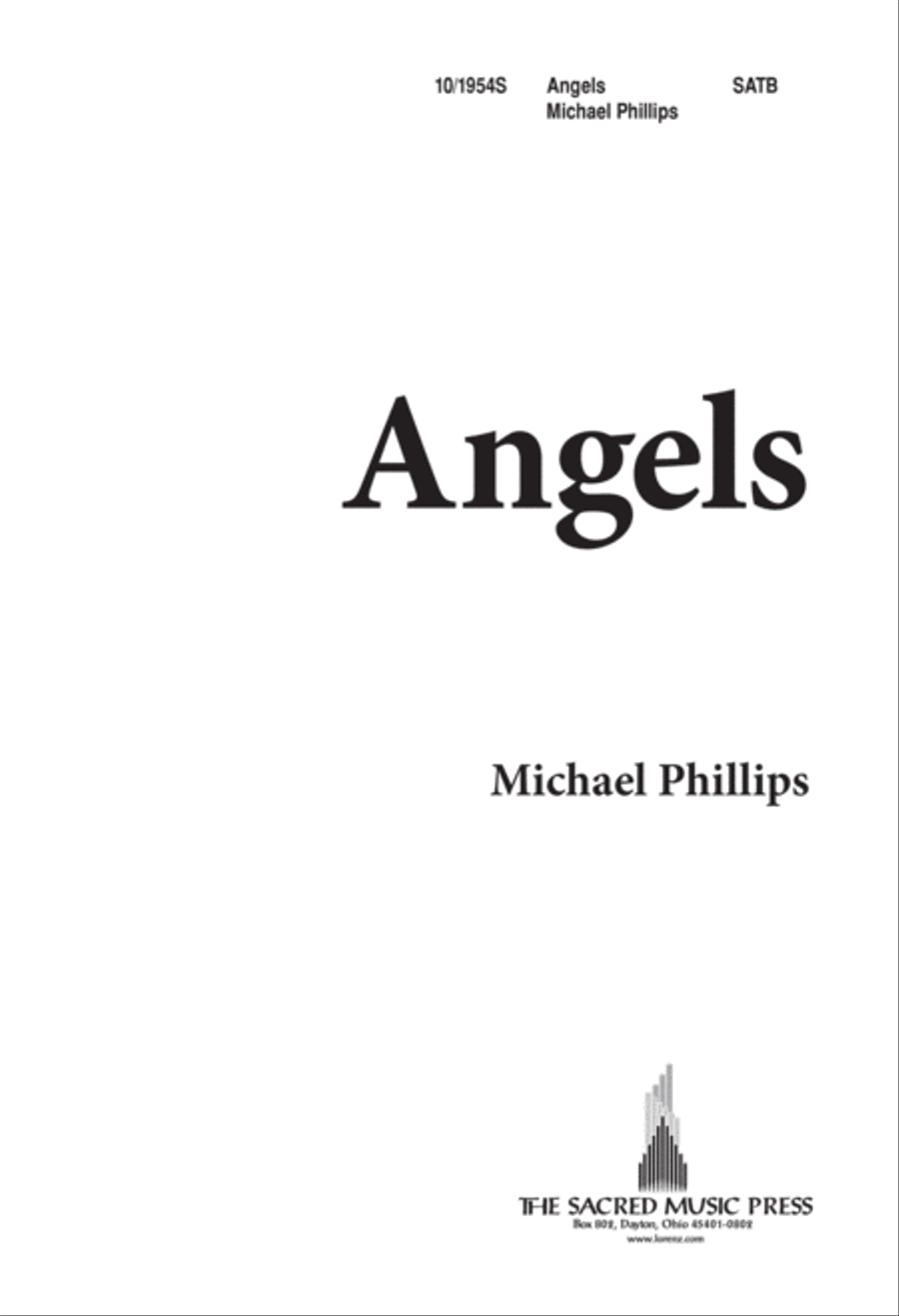 Angels Angels 4-Part scores gallery preview page 1