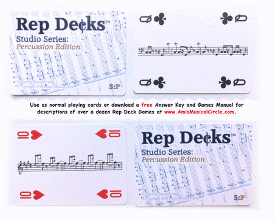 Rep Decks Studio Series: Percussion Edition Percussion scores gallery preview page 3