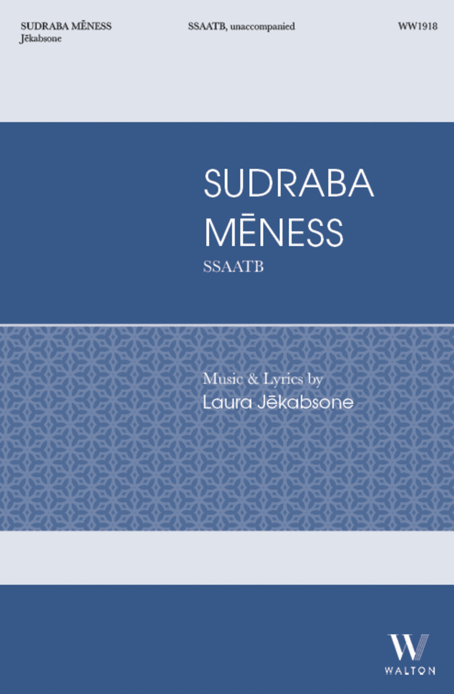 Sudraba Meness SSAATB scores gallery preview page 1