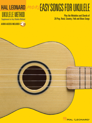 Book cover for More Easy Songs for Ukulele