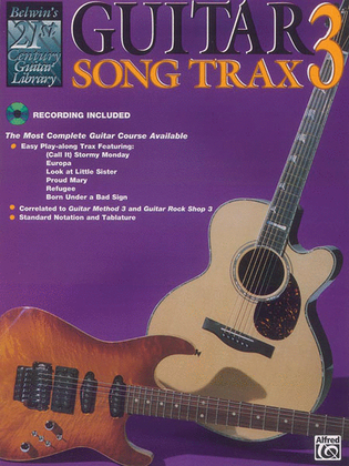 Book cover for Belwin's 21st Century Guitar Song Trax 3