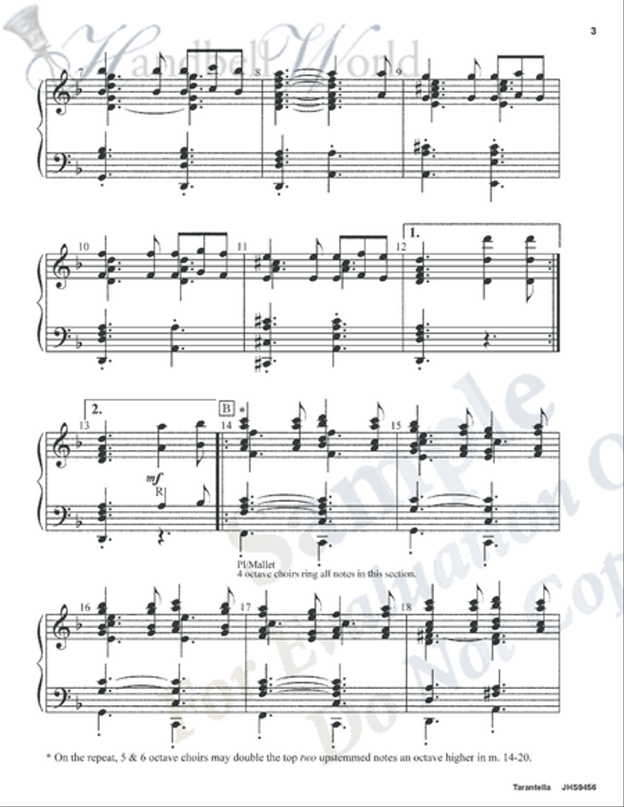 Tarantella 5-Octaves scores gallery preview page 6