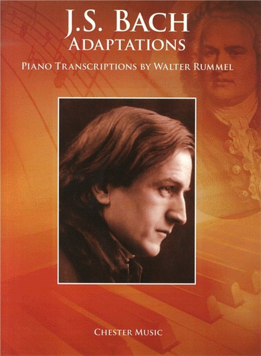 Js Bach Adaptations Piano Transcriptions By Walter Rummel