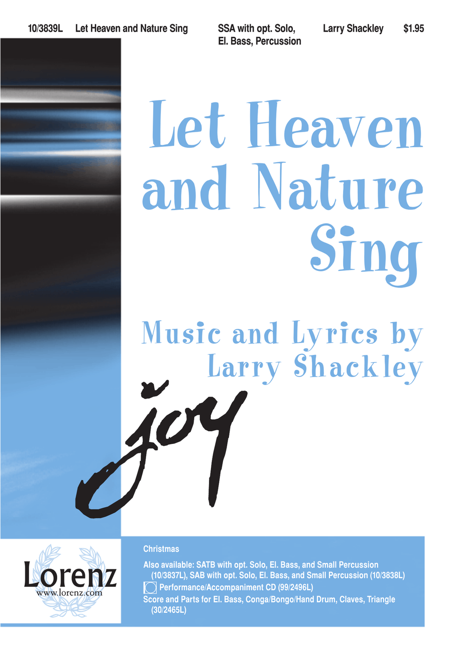 Let Heaven and Nature Sing