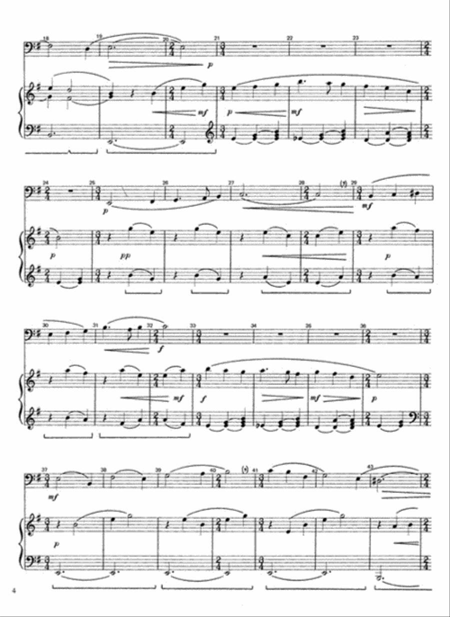 Master Solos Intermediate Level – Bassoon Bassoon Solo scores gallery preview page 12