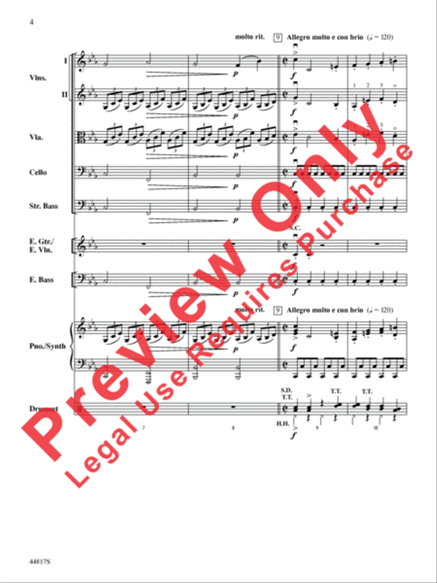 Overture Overture String Orchestra scores gallery preview page 5