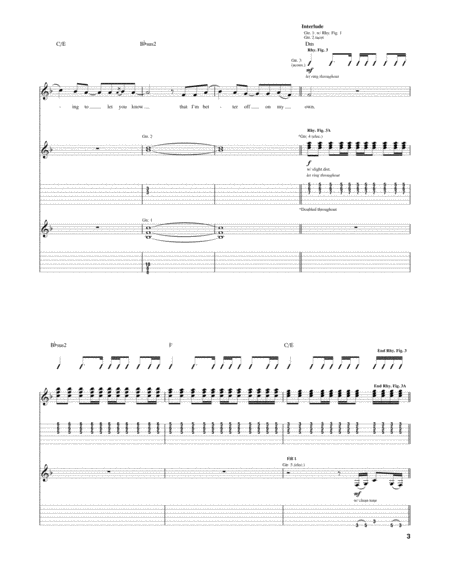 Pieces Tab by Sum 41 (Guitar Pro) - Guitar & Vocals