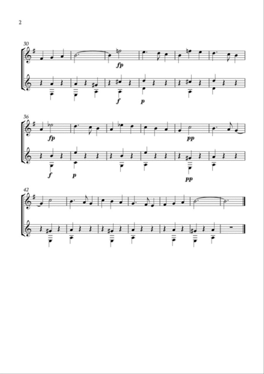Album Leaves Op.124 No.2 English Horn scores gallery preview page 2