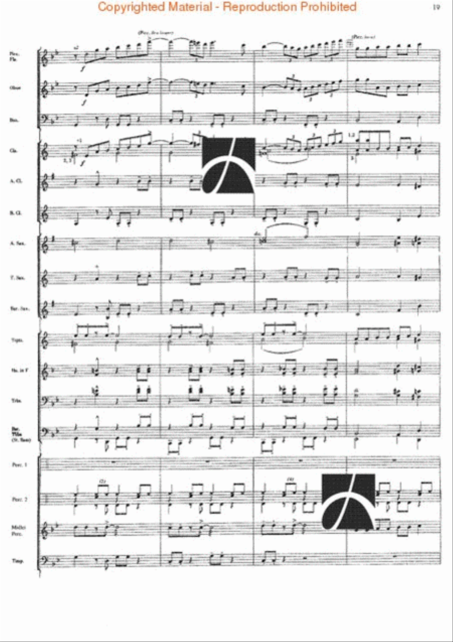 Jericho Jericho Concert Band scores gallery preview page 16
