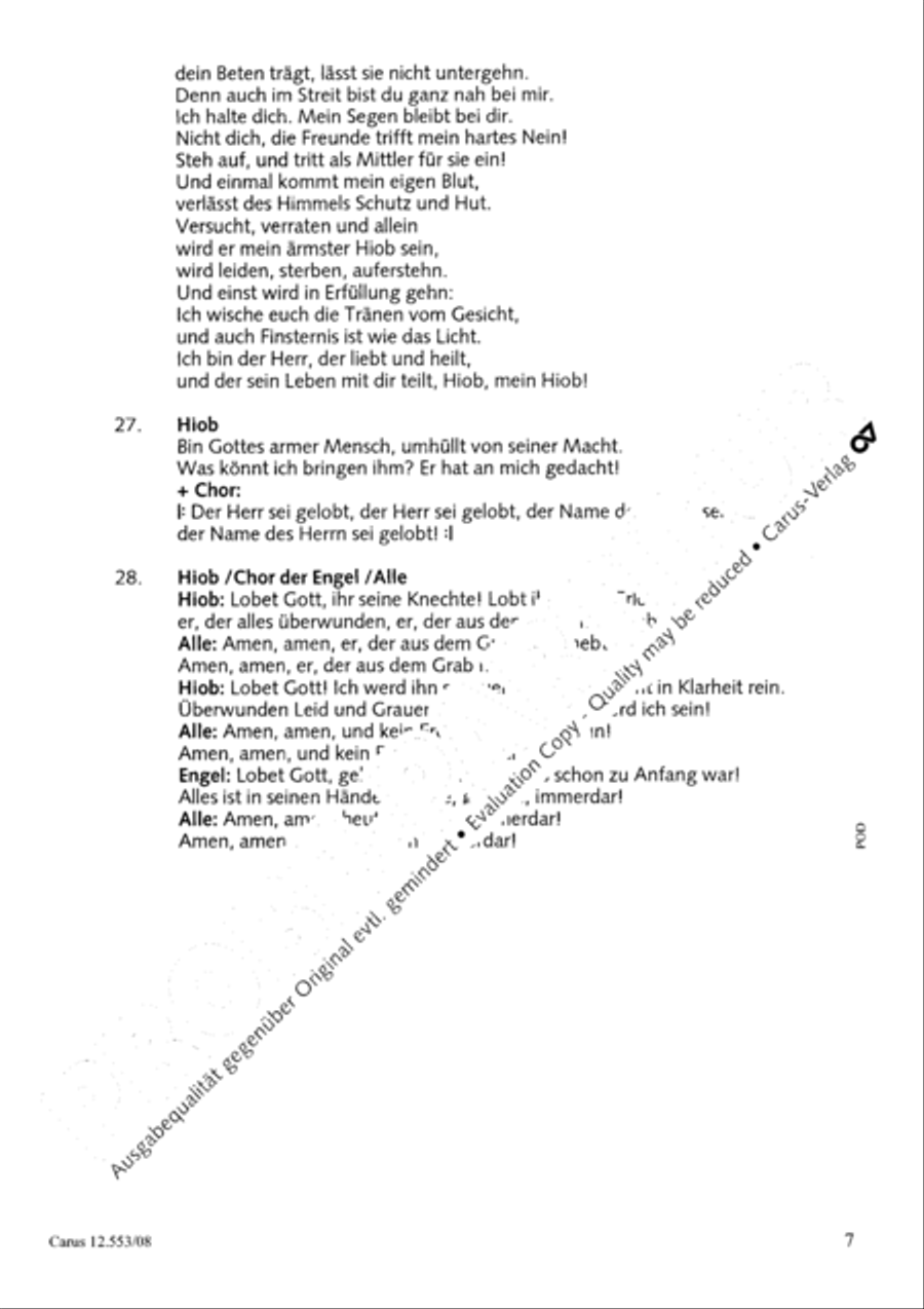 Hiob Children's Choir scores gallery preview page 8