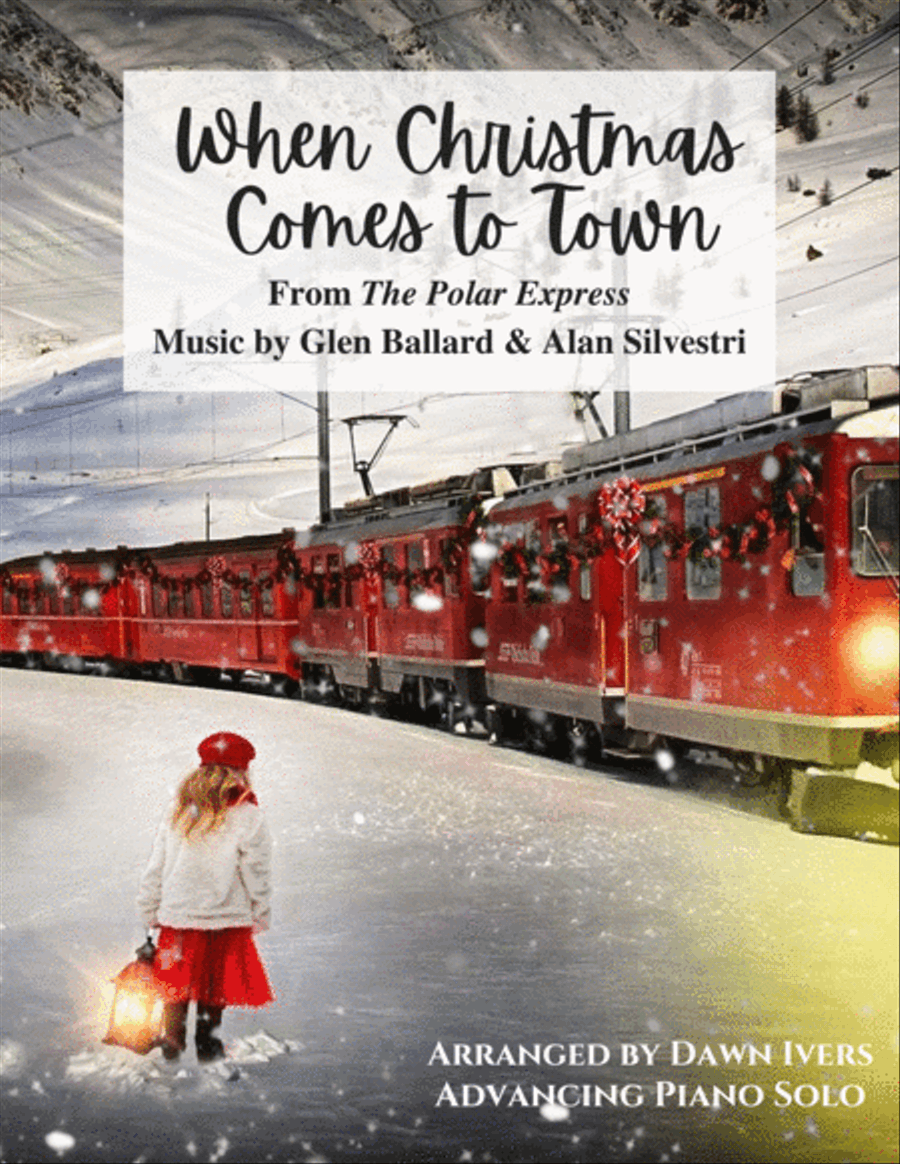 When Christmas Comes To Town Piano Solo scores gallery preview page 1