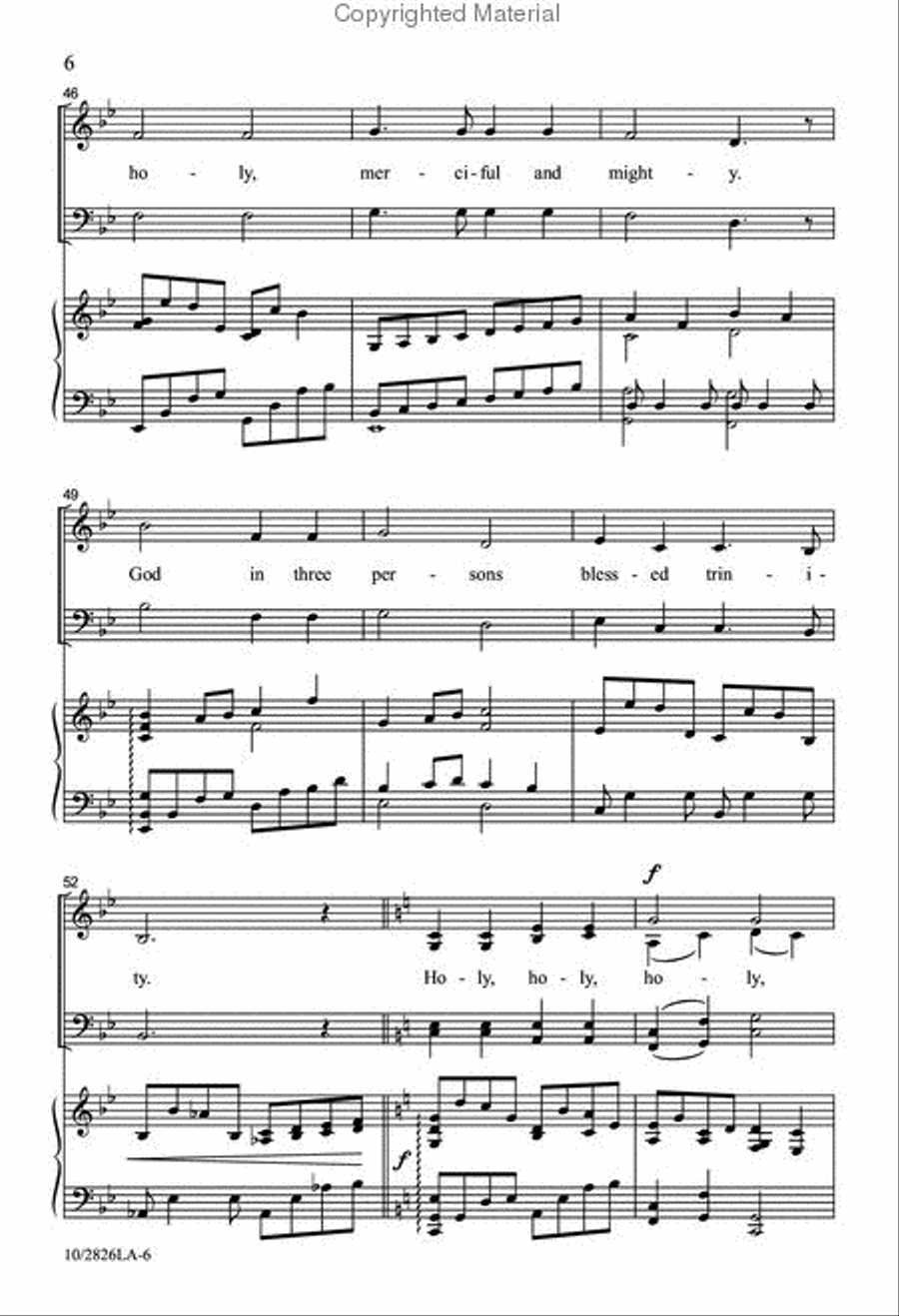 We Worship You Alone We Worship You Alone 4-Part scores gallery preview page 7