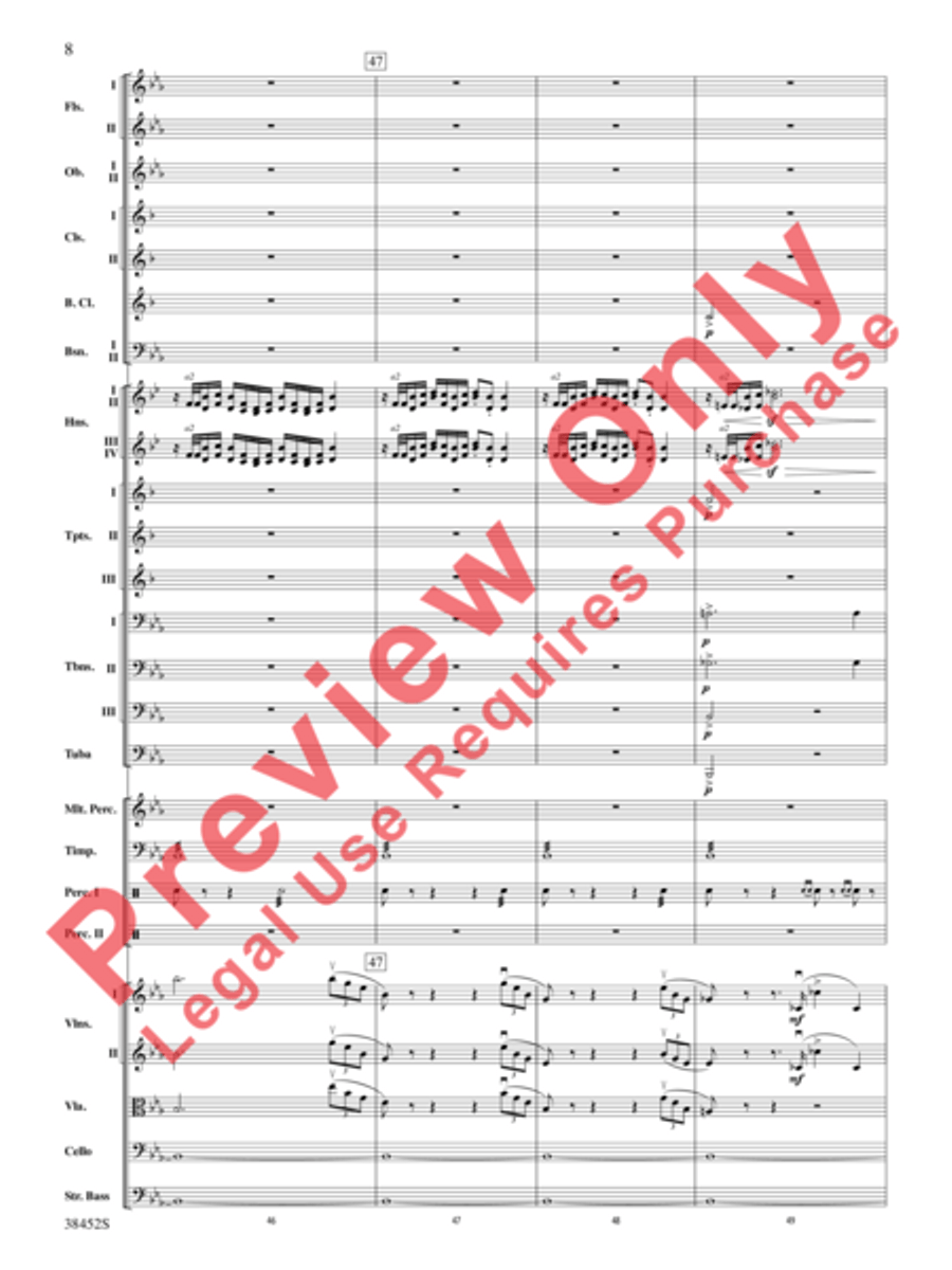 1812 Overture Full Orchestra scores gallery preview page 27