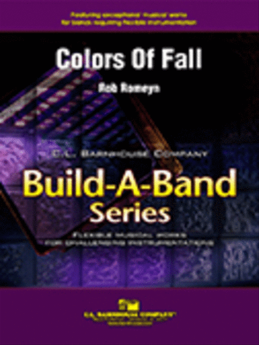 Colors Of Fall Concert Band scores gallery preview page 1
